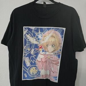 Black Graphic Sailor Moon T-Shirt